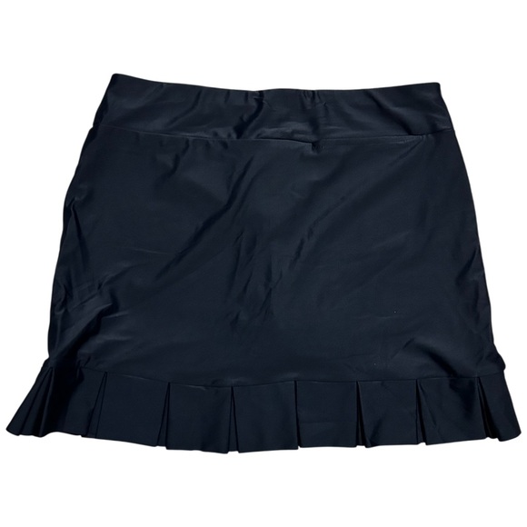 Tzu Tzu Golf Skort Skirt Samba Medium Black Athletic Elegant Black - Picture 4 of 6
